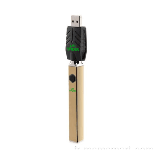 Stylo vaporisateur à tension variable CBD vape battery 510